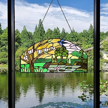 Custom Stained Glass Panel